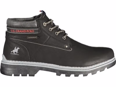 Marrone Polyurethane Men Ankle Boot