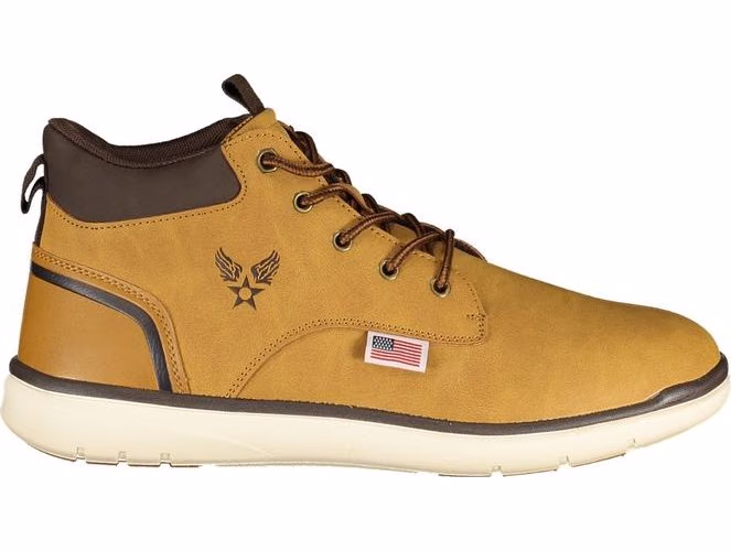 Avirex Marrone Poliuretano Men Ankle Boot