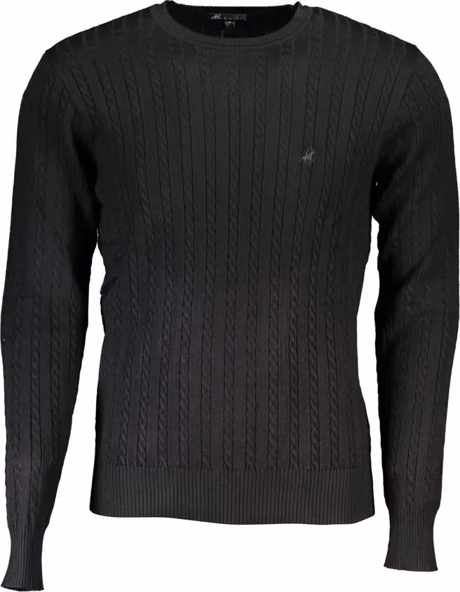 U.S. Grand Polo Nero Viscosa Men Sweater