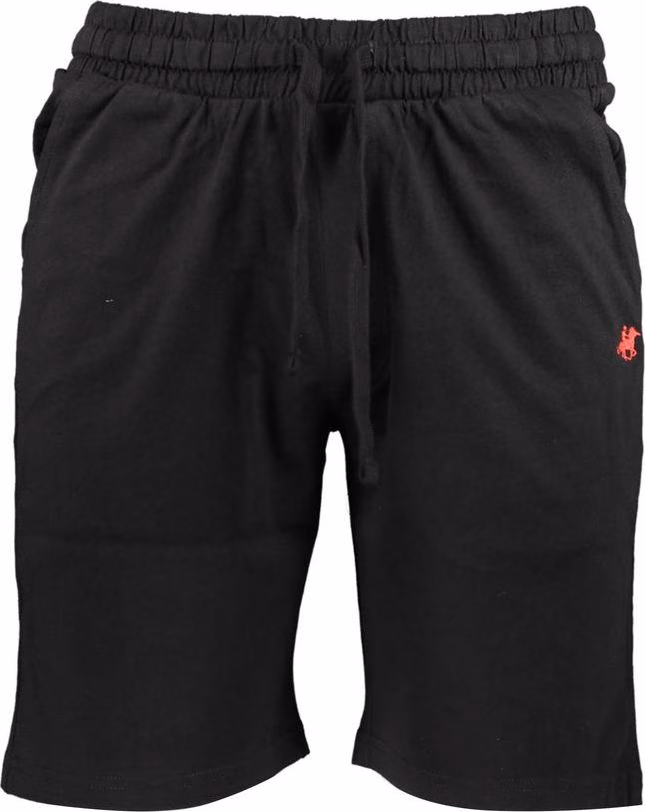 U.S. Grand Polo Black Cotton Men's Sweatpant