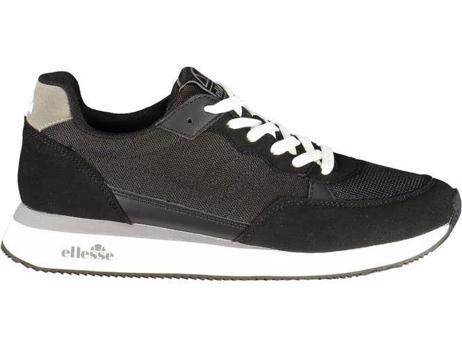 Ellesse Black Polyester Men Sneaker