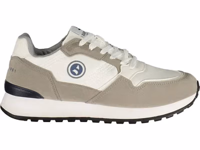 Grigio Poliestere Men Sneaker