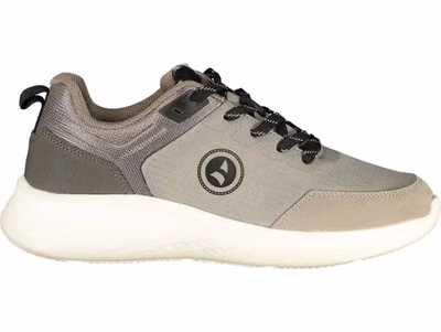 Grigio Poliestere Men Sneaker