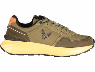 Verde Poliuretano Men Sneaker