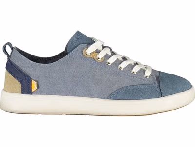 Azzurro Polyester Mens Sneaker