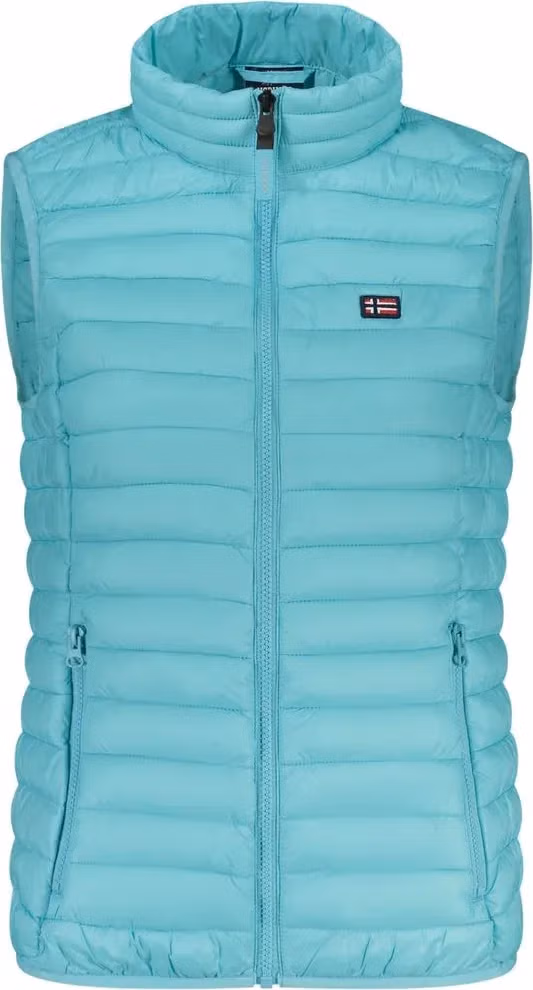 Norway 1963 Azzurro Poliammide Womens Gilet
