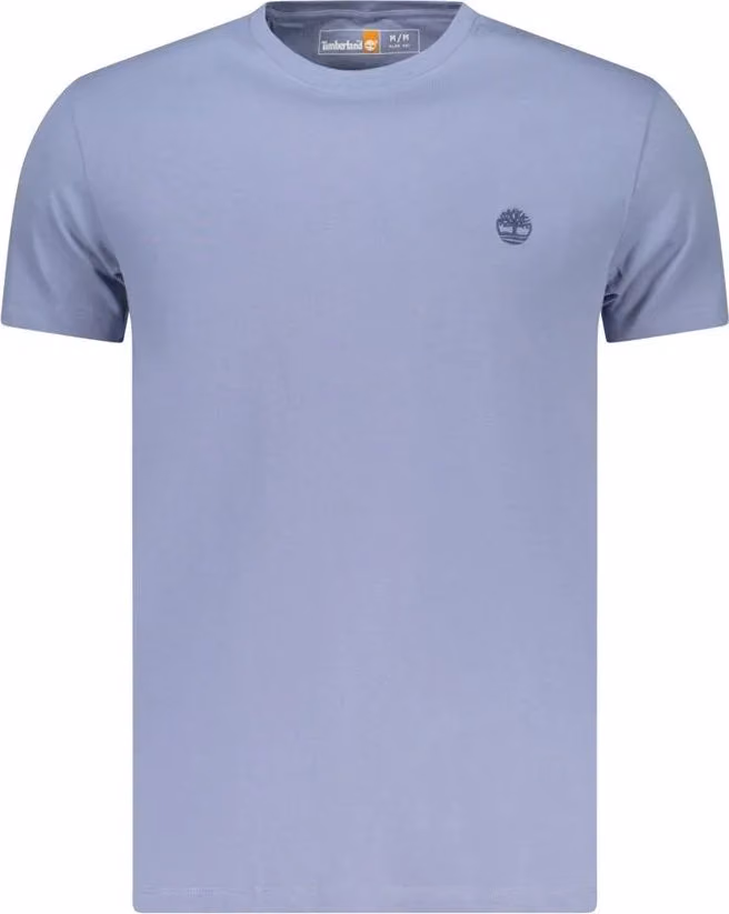 Timberland Azzurro Cotton Men T-Shirt