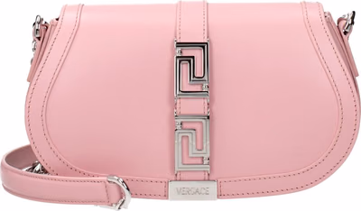 Pink Leather Shoulder Bag