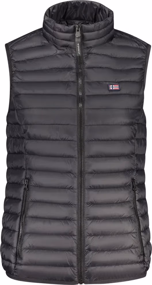 Norway 1963 Black Poliammide Women Vest