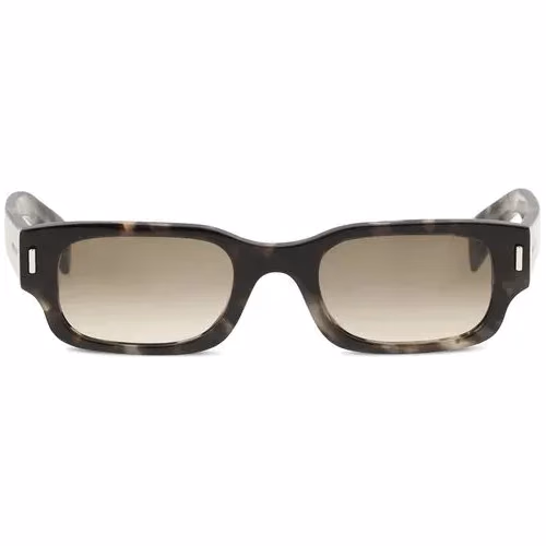 Alexander McQueen Brown Acetate Sunglasses