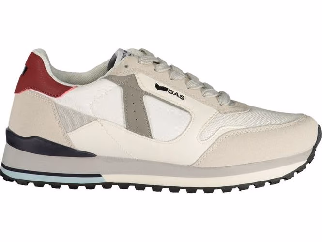 Gas White Polyurethane Men's Sneaker