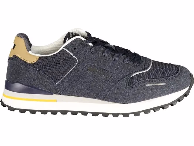Gas Blu Polyester Men Sneaker