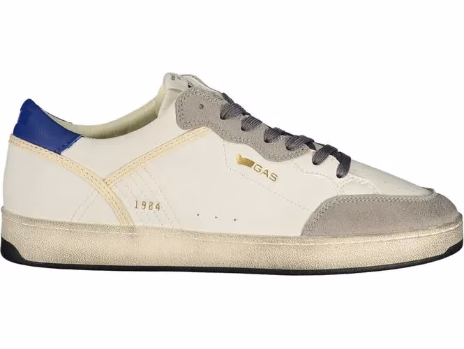 Gas White Polyurethane Men's Sneaker