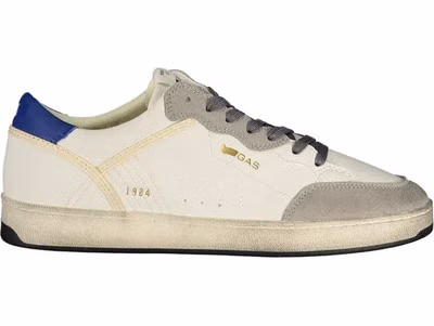 White Polyurethane Men's Sneaker