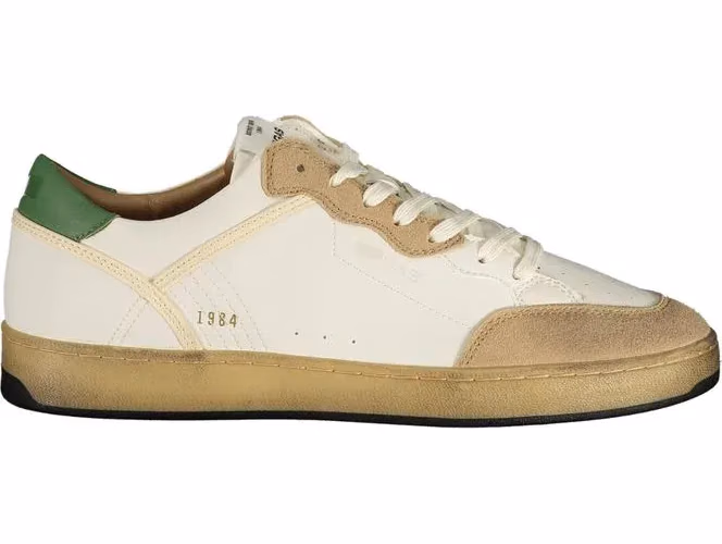 Gas White Polyurethane Men Sneaker