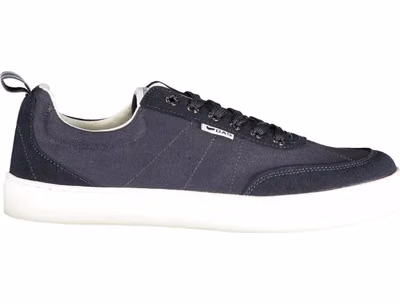 Blu Polyurethane Men Sneaker