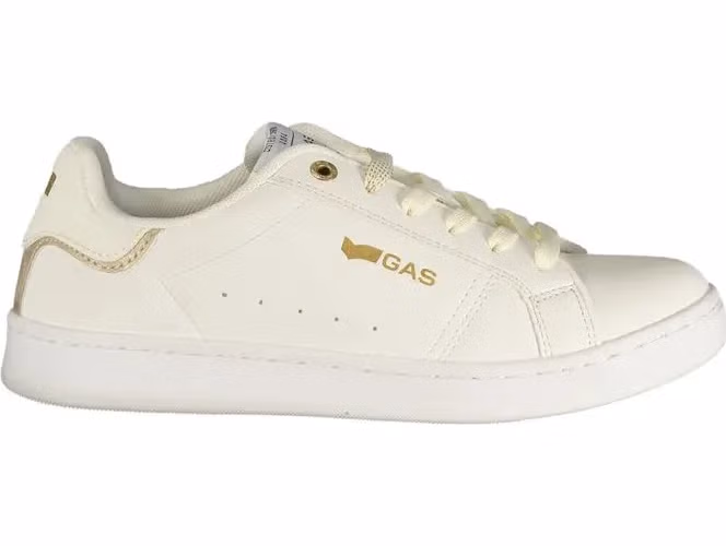 Gas Bianco Polyurethane Women Sneaker