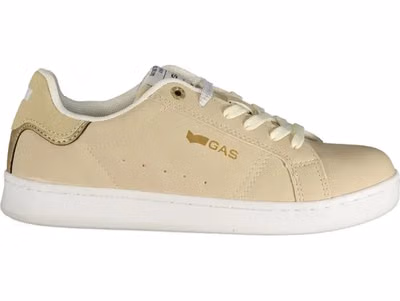 Beige Polyester Women Sneaker
