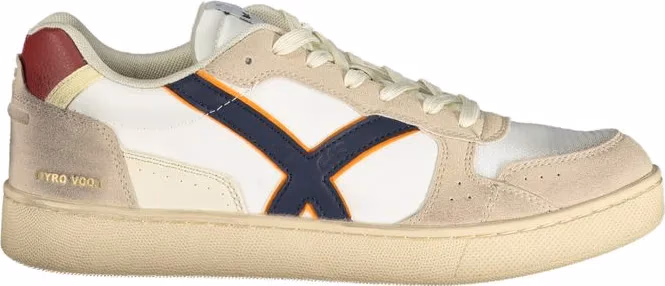 Gas Bianco Polyurethane Men Sneaker