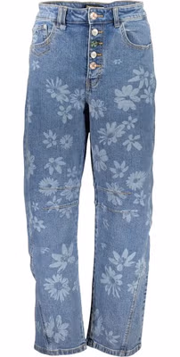 Azzurro Cotton Women's Jean