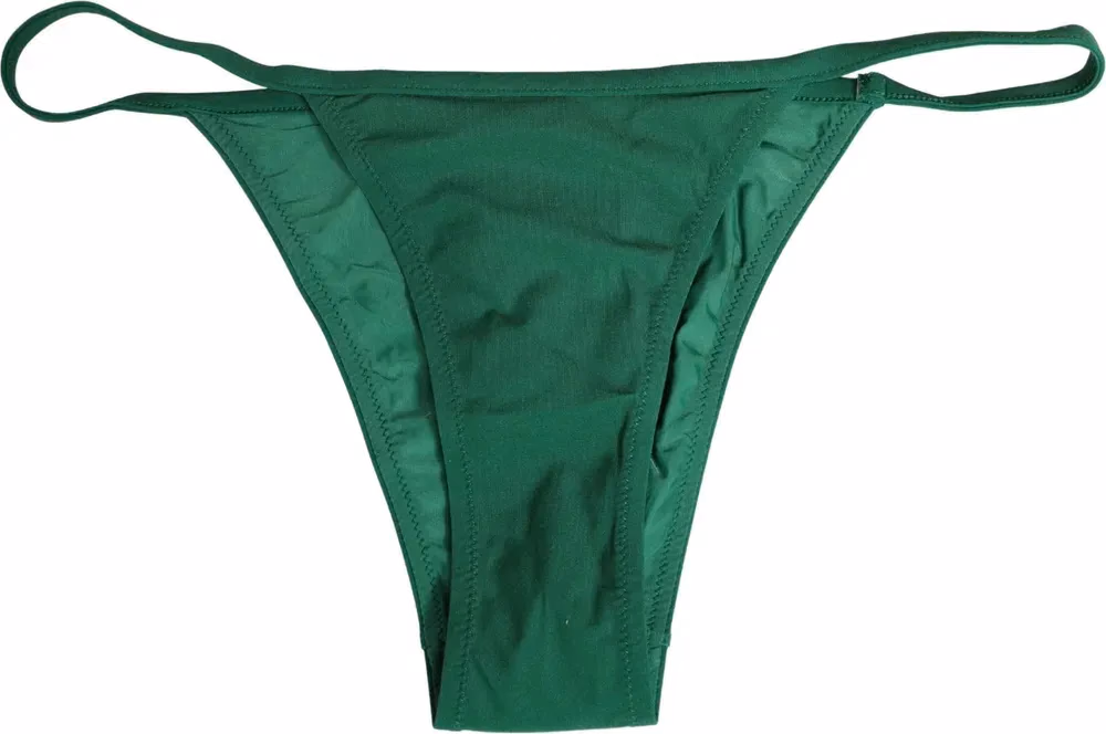 Dolce & Gabbana Green Nylon Bottom Beachwear Bikini Swimwear