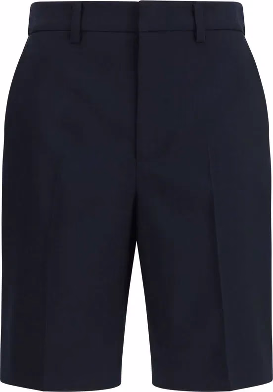 Gucci Black Cotton Bermuda Shorts