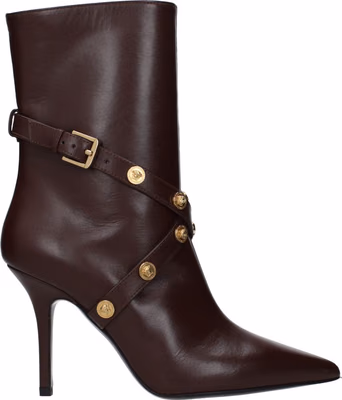 Brown Leather Ankle Boots