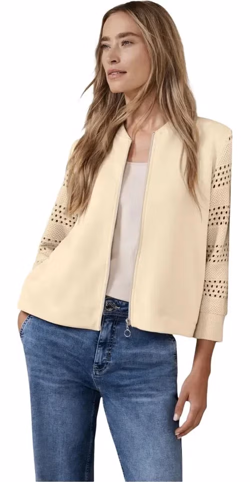 Street One Beige Modal Sweatshirt