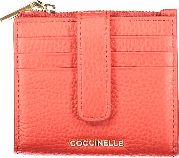 Coccinelle Rosso Leather Women's Wallet