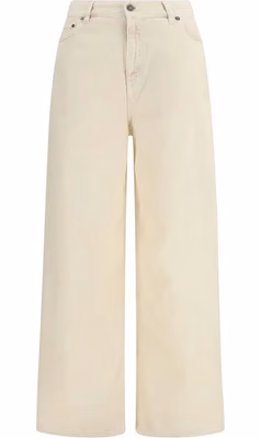 Bicolor Cotton Relaxed Fit Jeans