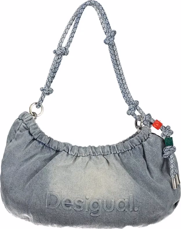 Desigual Azzurro Cotton Women's Handbag
