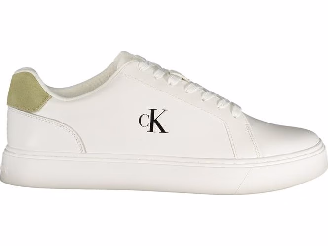 Calvin Klein Bianco Polyurethane Men Sneaker