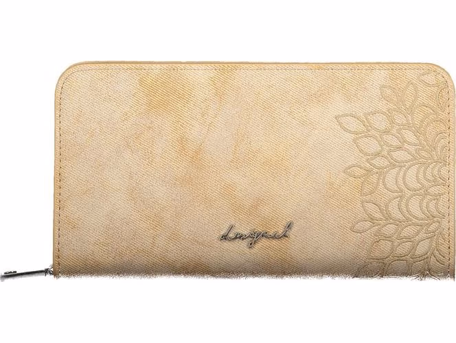 Desigual Beige Polyurethane Women Wallet
