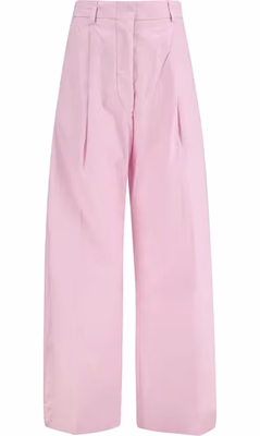 Multicolor Cotton Casual Pants