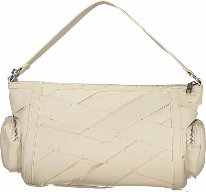 Desigual White Polyurethane Women's Shoulder Bag