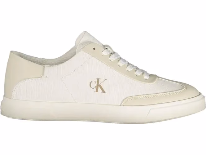 Calvin Klein Bianco Polyester Woman Sneaker