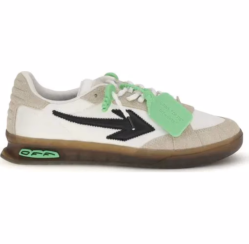 Off-White Multicolor Calf Leather Bos Taurus Sneakers