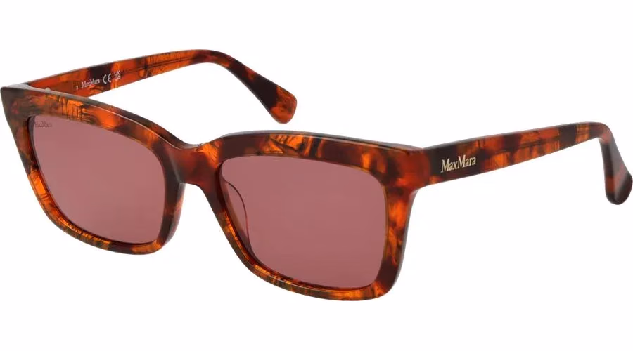 Max Mara Brown Plastic Sunglasses