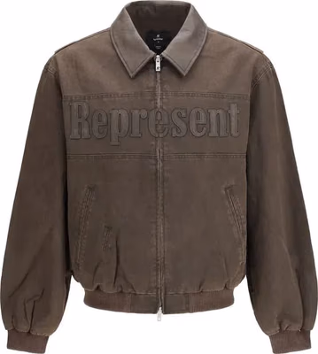 Brown Cotton Bomber