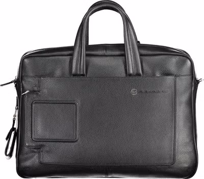 Nero Leather Men Briefcase