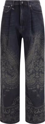 Black Cotton Jeans Denim