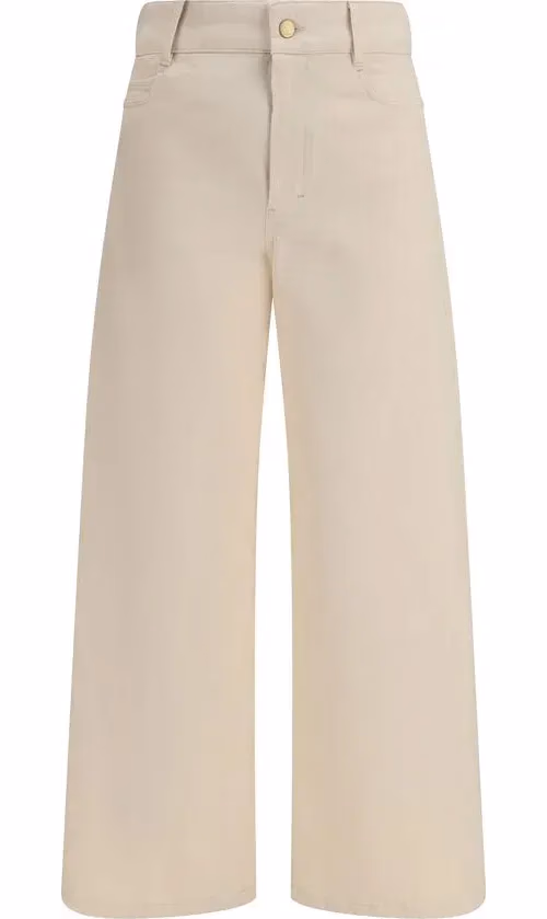 'S Max Mara Beige Cotton Casual Pants