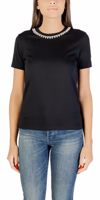 Black Cotton T-Shirt
