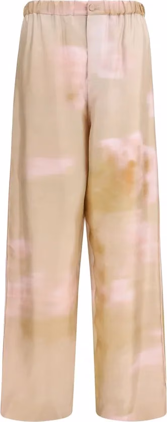 Fabiana Filippi Multicolor Silk Casual Pants