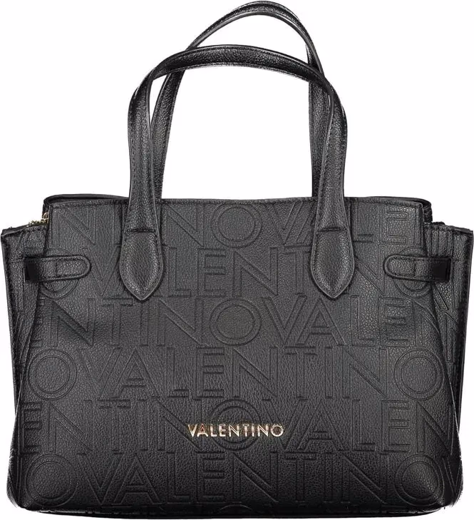 Mario Valentino Black Polyurethane Women's Bag