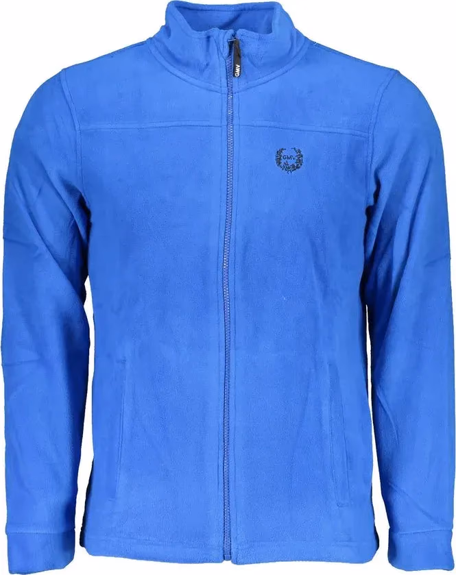 Gianmarco Venturi Blue Polyester Men's Sweatshirt