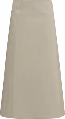 Bicolor Cotton Skirt