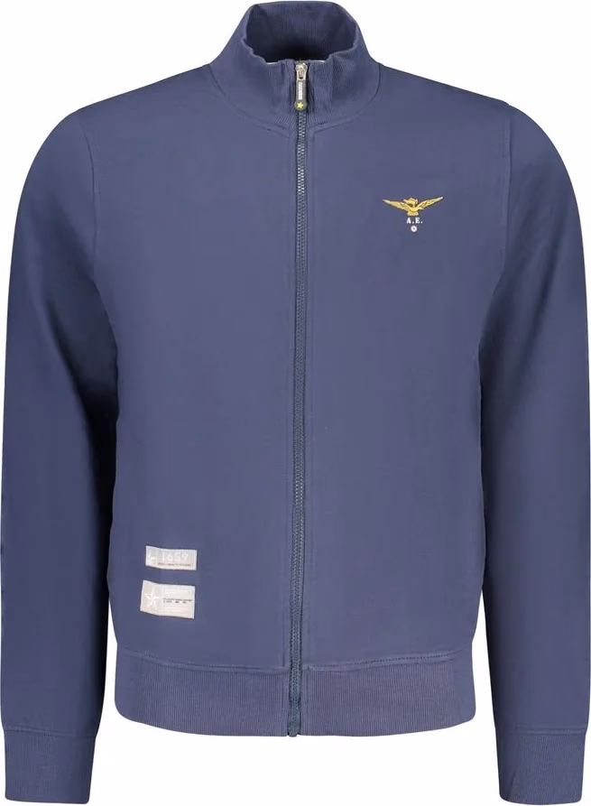 Accademia Militare Blue Cotton Men's Sweatshirt