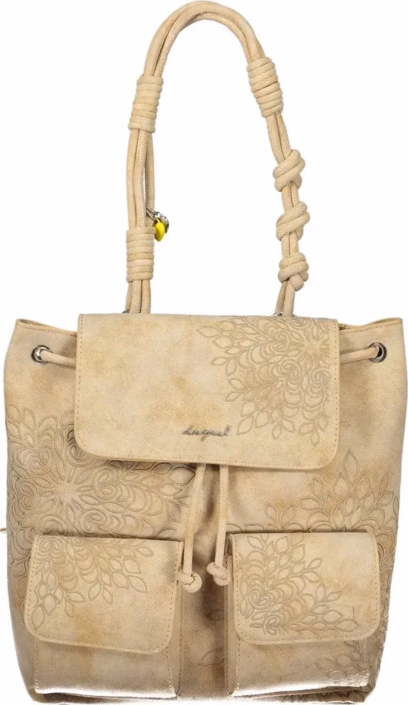 Desigual Beige Polyurethane Women's Backpack