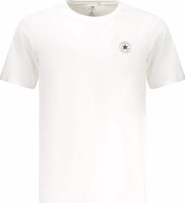 White Cotton Men T-Shirt